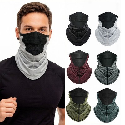 UPF 50+ Face Mask Cooling Full Face Cover Breathable Sun Protection Neck Gaiter