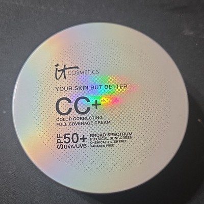 IT Cosmetics CC+ Color Correcting Full Coverage CC Cream SPF 50+ Medium 0.47