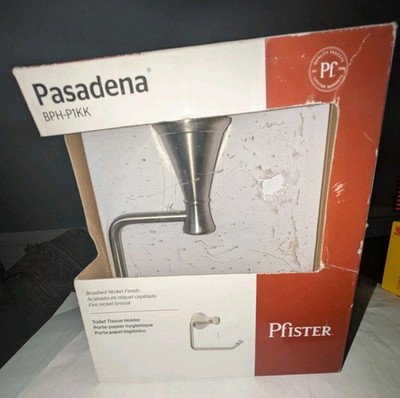 Pfister Pasadena BPH-P1KK Toilet Tissue Holder BRUSHED NICKEL Finish New In Box