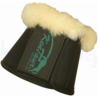 KenTaur Springglocken Lammfell schwarz M