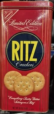 1986 Ritz Crackers Tin