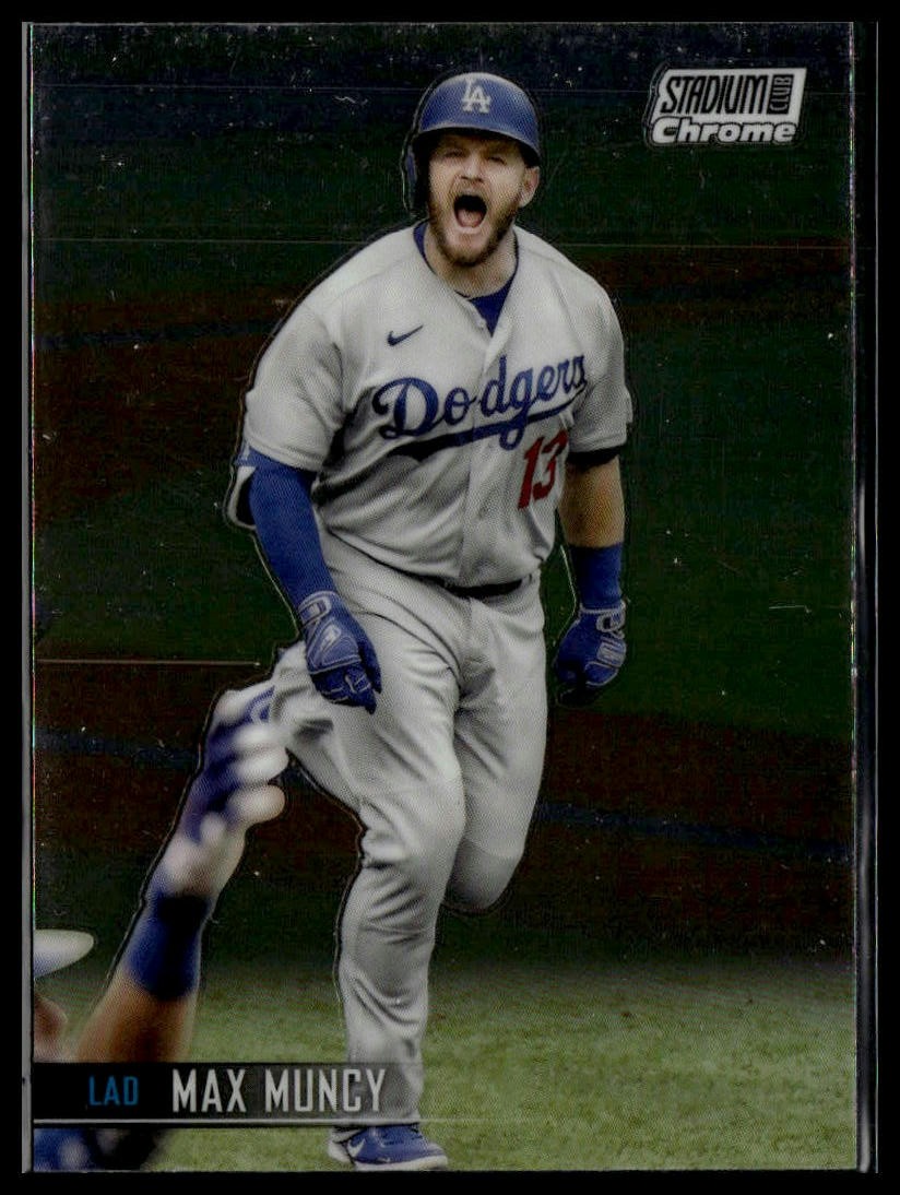 2021 Stadium Club Chrome #117 Max Muncy