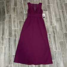 Bari Jay Evening Dress 1479 Raspberry Color  Size 14 New With Tags Maxi Prom