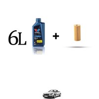 ÖLfilter Kit Und 6L FüR Mercedes Slk (R172) 250 Cgi 150KW Ab 2011