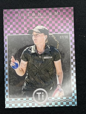 2025 Brixton Disc Golf Titanium - Emily Weatherman - TI Golden Era:  /10