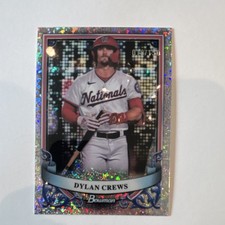 Bowman Sterling 2024 Dylan Crews Mini-Diamond #BSP-11 /150 Rookie Nationals