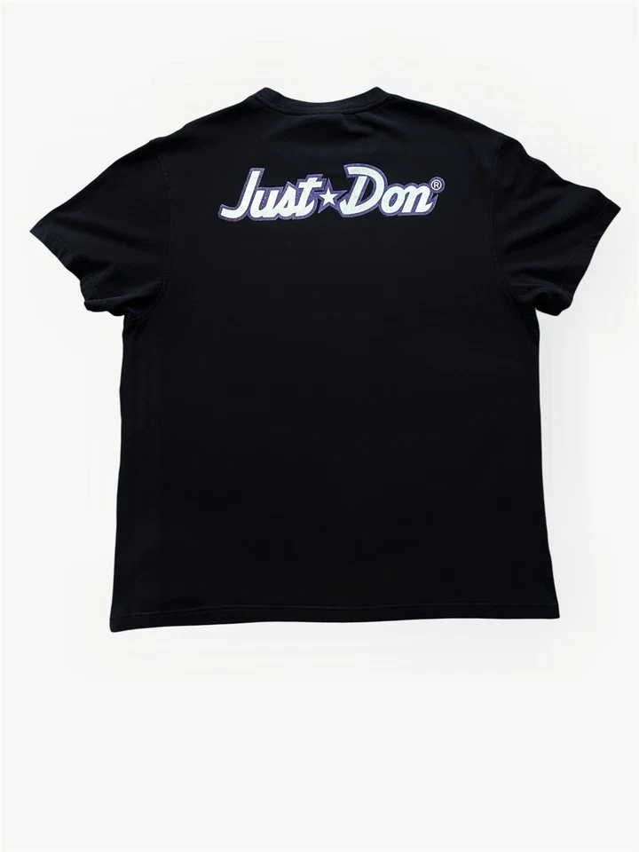 1993 NBA All Star Game Utah Jazz Shirt Mitchell & Ness Just Don Black Size XL - Image 2 of 4