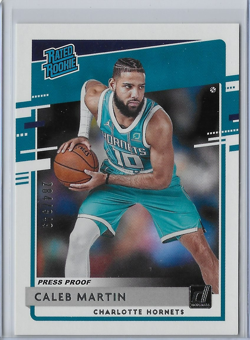 2020-21 Panini Donruss - Caleb Martin #212 - Press Proof /349 (RC)