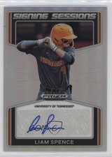 2022 Panini Prizm Draft Picks Signing Sessions Liam Spence #SS-LS Auto 0x4v
