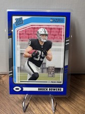 1 Grain .999 Pure Silver Bar on 2024 Panini Donruss Brock Bowers RC Laminated