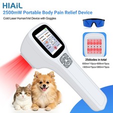 2500mW Laser Therapy for Human/Pets Soft Red Light Physiotherapy for Pain Relief