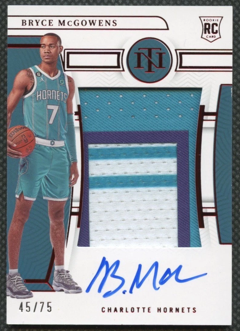 bryce mcgowens gold rc /10 カード直筆auto bryce mcgowens gold rc