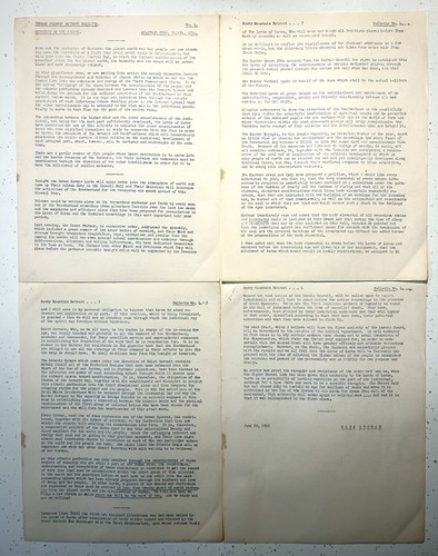 Rare Original June, 1952 Thomas Printz’ Private Bulletin No. 4 Havana, Cuba
