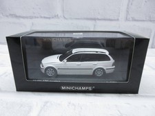 Minichamps 1/43 BMW 328i Touring 1999 White Diecast Model Car New