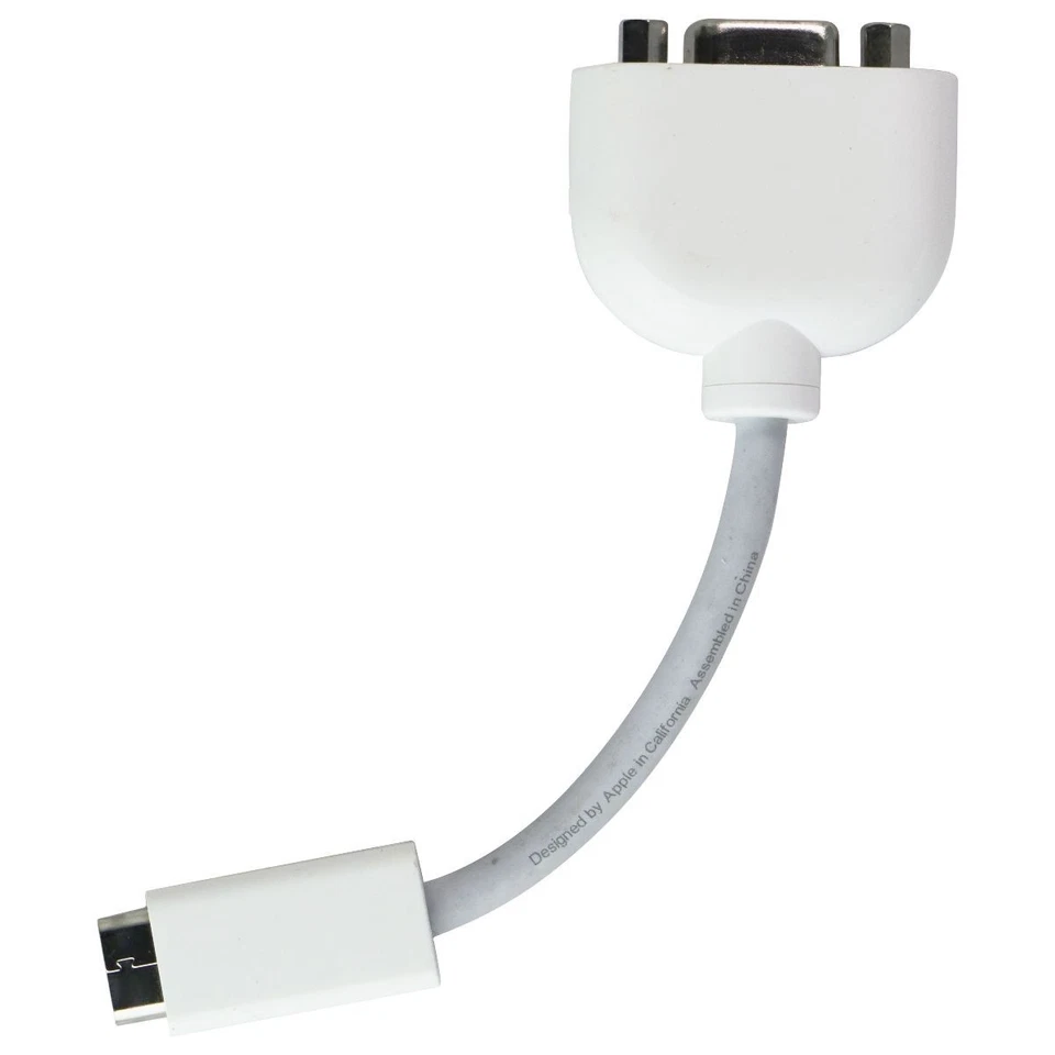Apple OEM Video Adapter (Mini-DVI) to VGA - White (M9320G/A) - Image 4 of 4