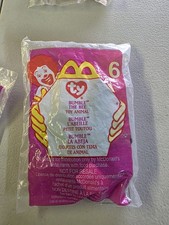 Ty Teenie Beanie Babies Bumble the Bee - 2000 McDonald's Happy Meal Toy NIB