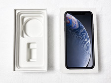 Empty Apple iPhone XR 128GB Black Box with Ea...
