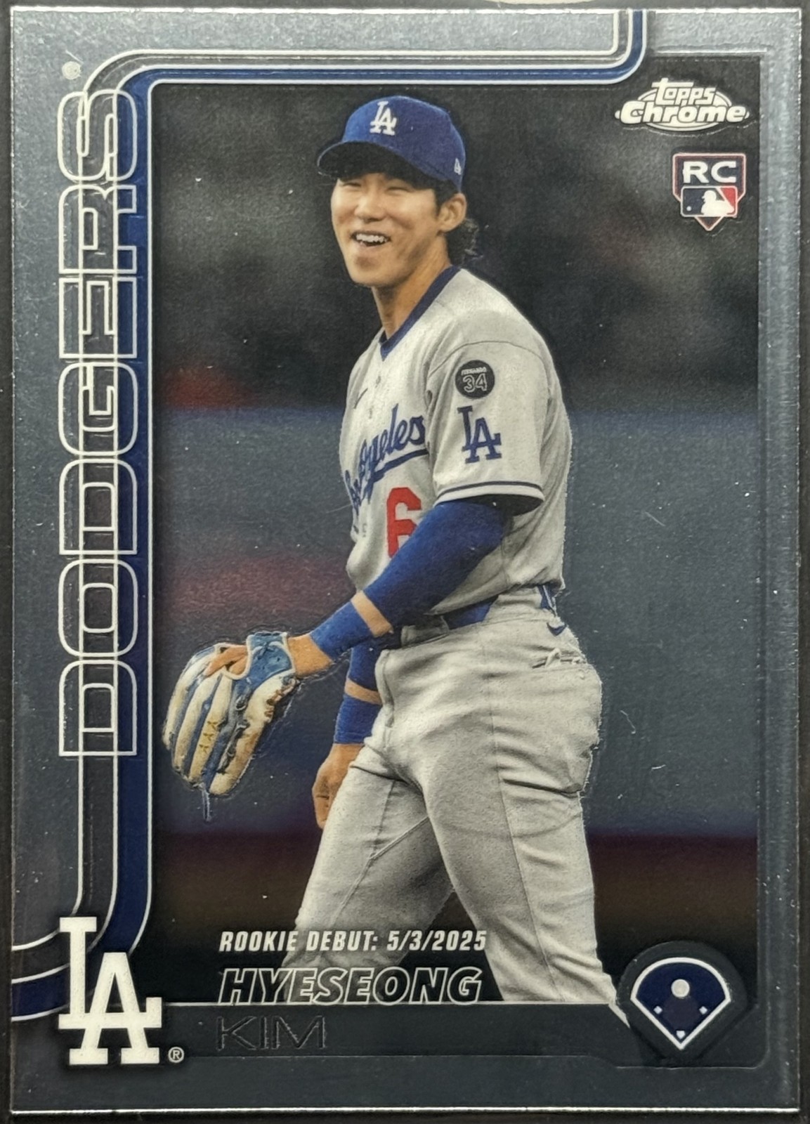 2025 Topps Chrome Update Hyeseong Kim #USC149 Dodgers