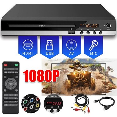 DVD-Player mit HDMI/AV-Ausgang USB-Eingang DVD-Player HD 1080P PAL/NTSC-System