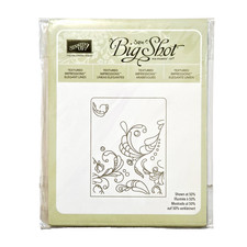 ELEGANT LINES Stampin' Up Embossing Folder Textured Impressions Big Shot bb376