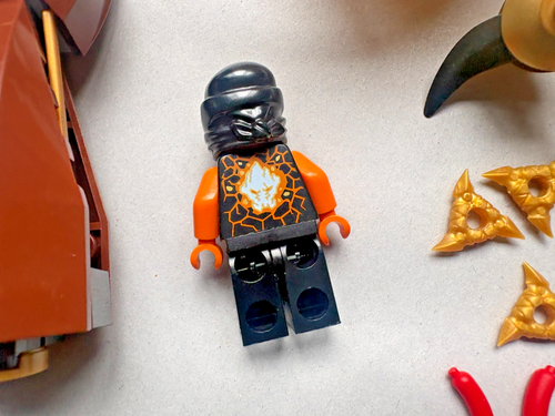 Lego 70741 Ninjago Airjitzu Cole Flyer Complete Set Minifigure, Instructions - Bild 8 von 9