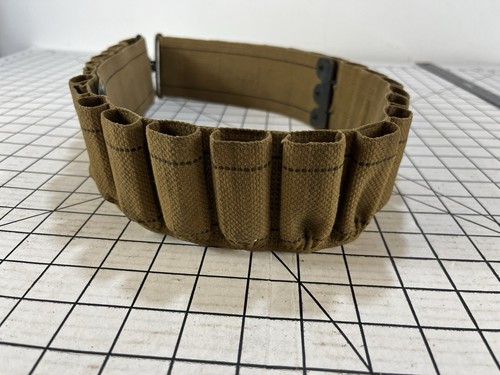 WWI Mills 25 Round 12 Gauge Trench Gun Ammo Belt - 1905 Patent Date - Nice! - Picture 4 of 7
