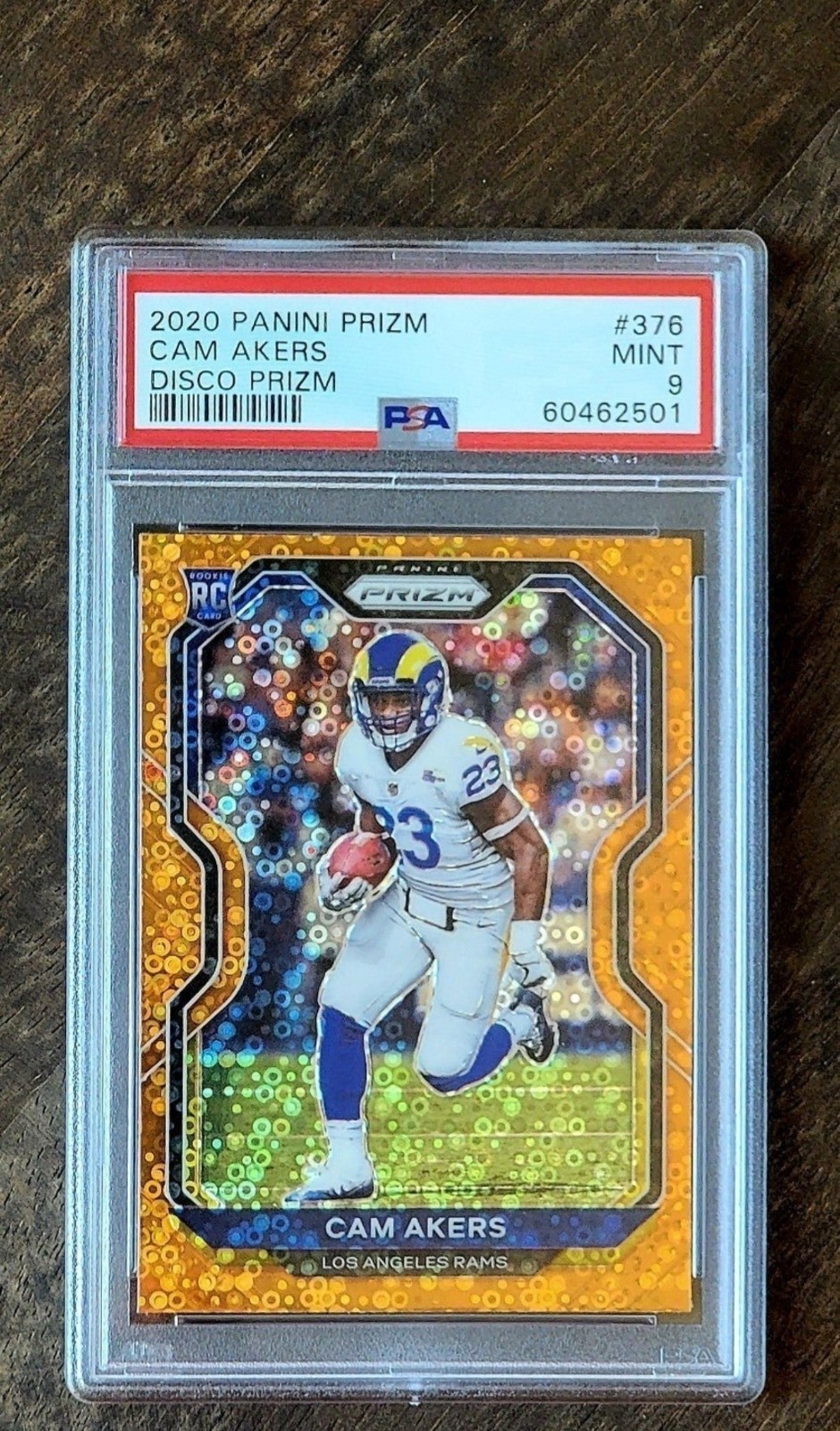 Cam Akers Panini Prizm #376 Disco