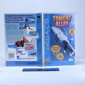 Tomcat Alley CIB W/ Manual - Sega CD