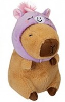 Capybara Mit Einhornhut PlüSch 20Cm Wasserschwein Unicorn Merch Plush Toy Fan