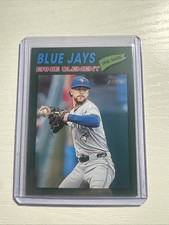 2026 Topps Heritage Ernie Clement #21 Green Border 