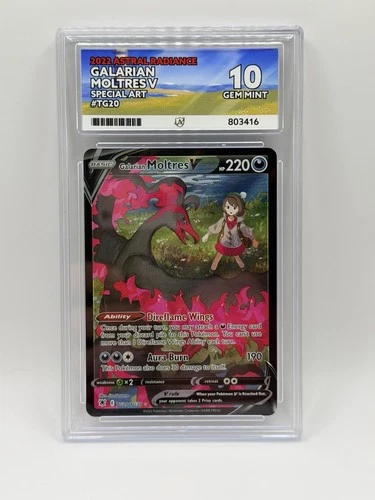 Galarian Moltres V Tg20/Tg30 Swsh10: Astral Radiance Trainer Gallery Ace 10