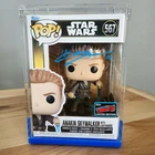 ⭐STAR WARS FUNKO POP: Hayden Christensen signed Anakin Skywalker #567 NYCC -SWAU