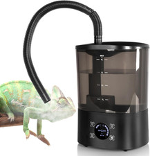 4L Reptile Fogger Mister, Reptile Humidifier with Integrated Water Tank Design f