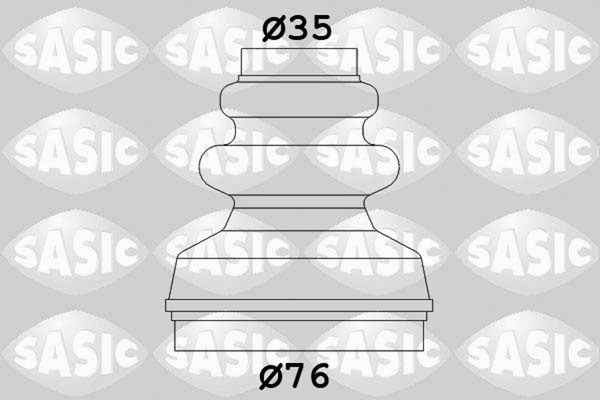 Faltenbalgsatz Antriebswelle Sasic 2873813 FüR Peugeot CitroËN C5 328781 Picasso-image