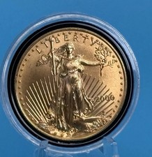 2000 American Gold Eagle $25 1/2 Oz BU Low Mintage Key Date 1/2oz Gold Coin 4328.86 per troy oz