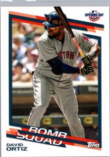 2022 Topps Opening Day - Bomb Squad #BS-22 David Ortiz Boston Red Sox