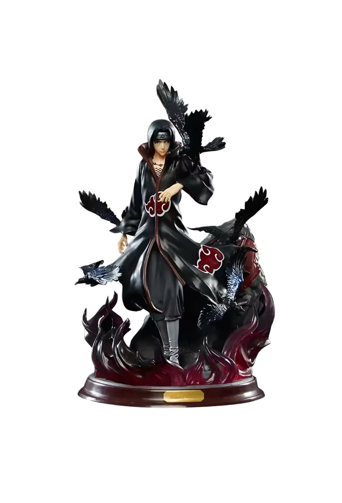 Figurine Itachi Uchiha Naruto Shippuden 28cm en PVC de la Collection Akatsuki