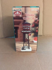 FG Square - Christmas Farm Water Tower - Christmas Village Piece