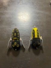 Heddon Tiny Crazy Crawler Hard Lure 2pcs Fur Finish Near Mint Fishing Bait