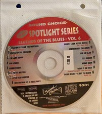SC9001 LEGENDS BLUES SOUND CHOICE KARAOKE CDG LOT TENN