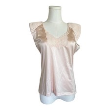 Vintage satin tank top