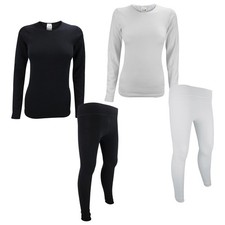 Ladies Thermal Set Top with Long Sleeves and Leggings for Winter by THMO