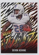 2024 Leaf Run Wild De'Von Achane Devon Achane #RW-5 0v82