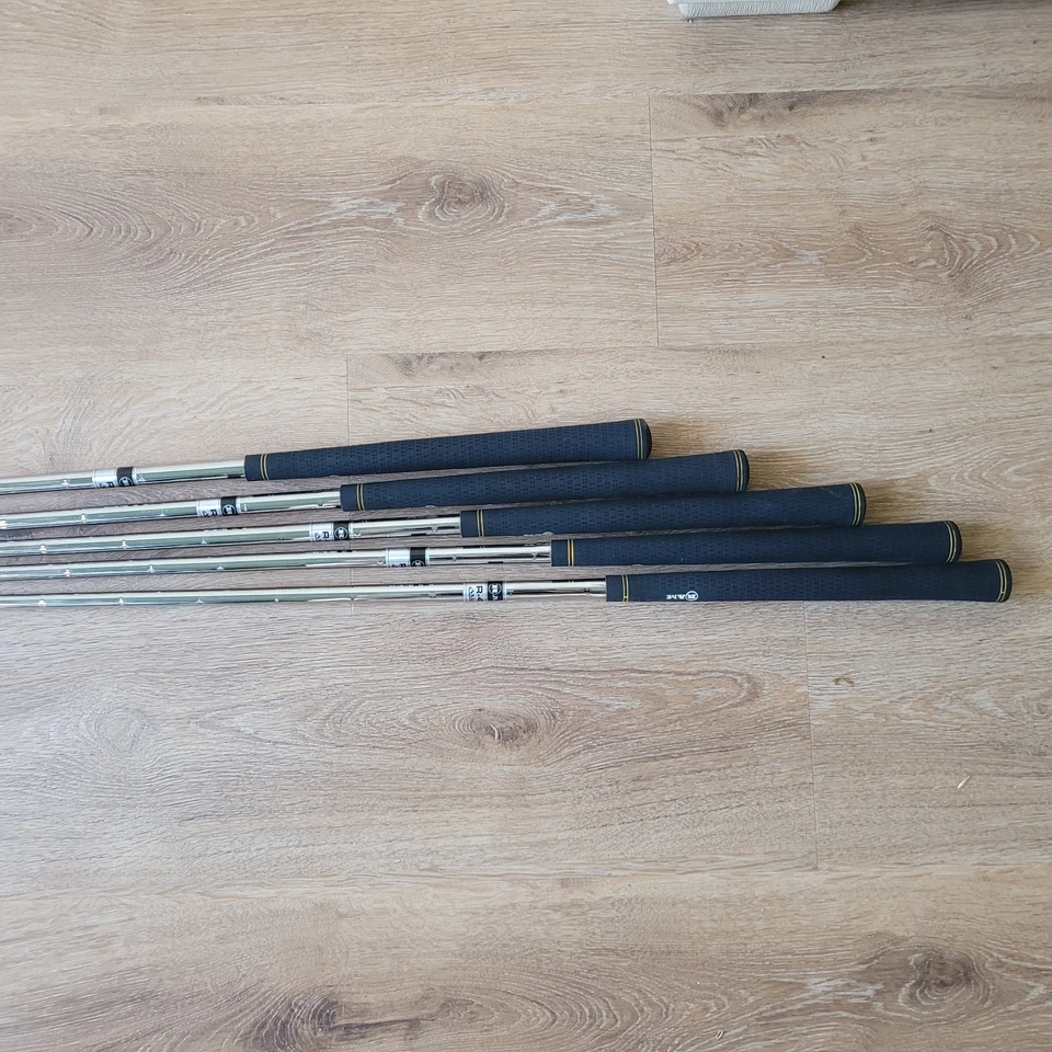 Ram Axial Iron Set of 5, Right Handed 37" Steel Stiff, New Grip Golf Club - Image 3 of 4