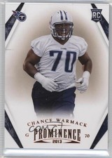 2013 Panini Prominence Chance Warmack #111 0f8