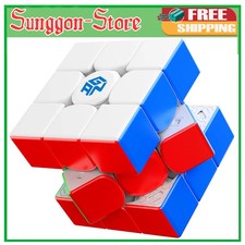 GAN 14 Maglev Pro Speed Cube 3x3 Frosted Magnetic Puzzle 1296 Tuning Options