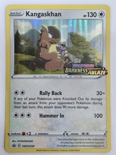 Pokemon Kangaskhan SWSH038 SWSH Prerelease Darkness Ablaze Stamped Promo Holo NM on eBay