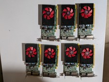 Dell AMD Radeon V337 1GB GDDR5 PCI-E Video Card 109-C86957-00 Lot Of 7