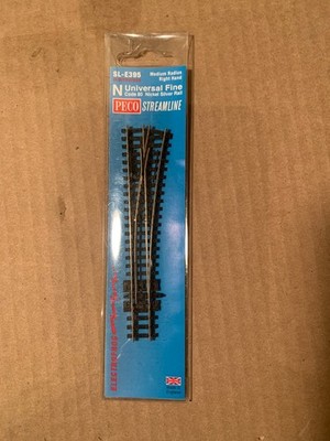 Peco N Scale SLE395 Right Hand Switch, Code 80