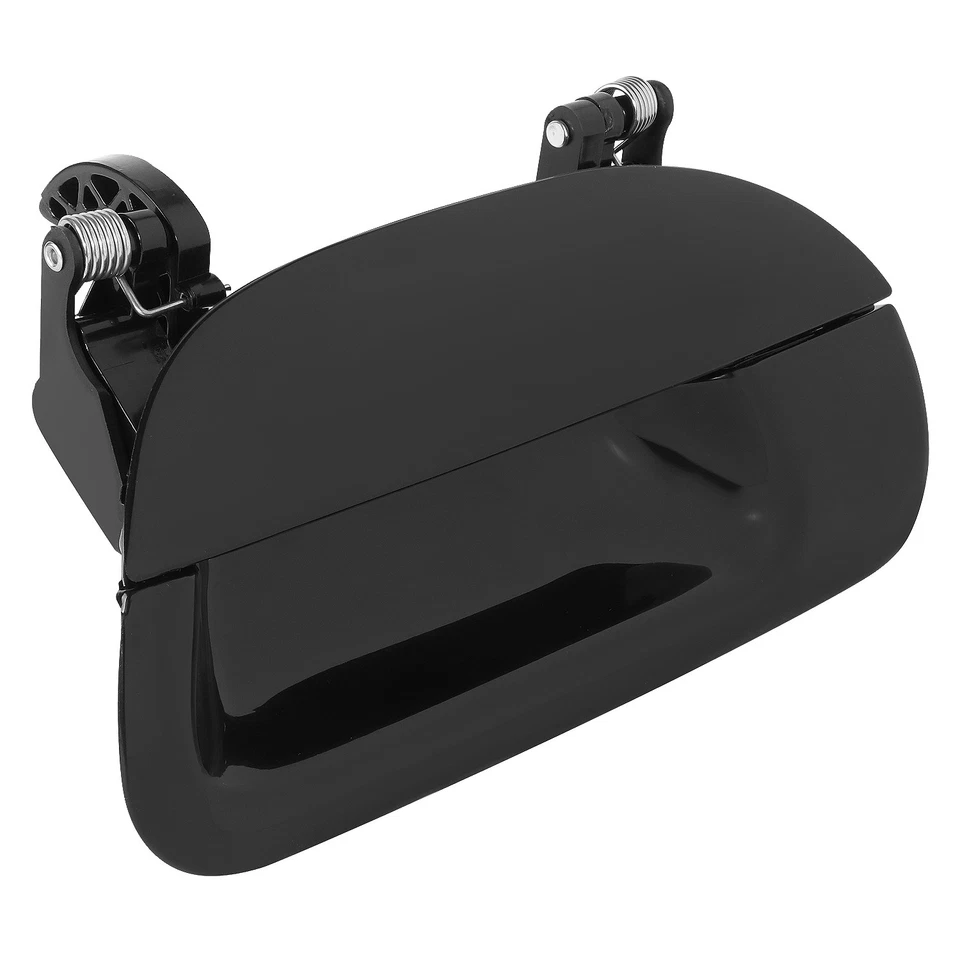 PARA 03-07 FORD F250-F550 SUPER DUTY NEGRO LISO PUERTA TRASERA PORTÓN TRASERO MANIJA Foto 3 de 4